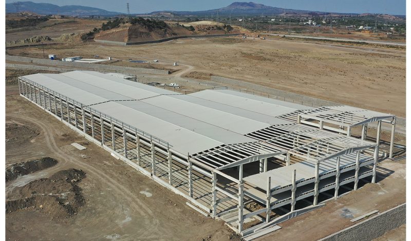Detaş Grup Fabrika Binası 14.070 m² prefabrik Erzin OSB Hatay