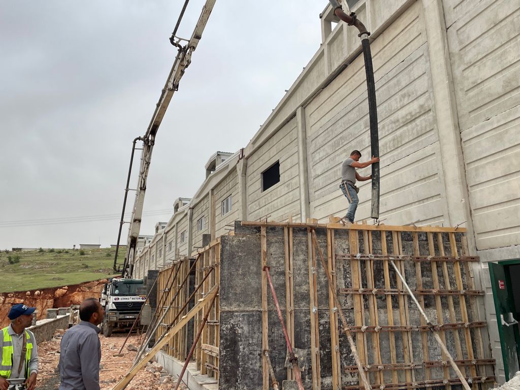 Şırlı Halı fabrikası iç mekan üretim hattı